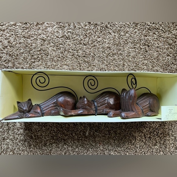 Pier 1 Cat Photo Holders - Picture 1 of 4